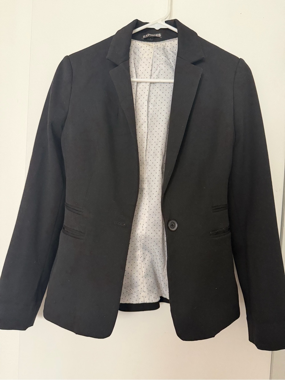 EXPRESSBlack Womens Tailored Blazer